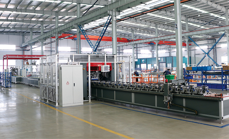 母線自動鉚接線